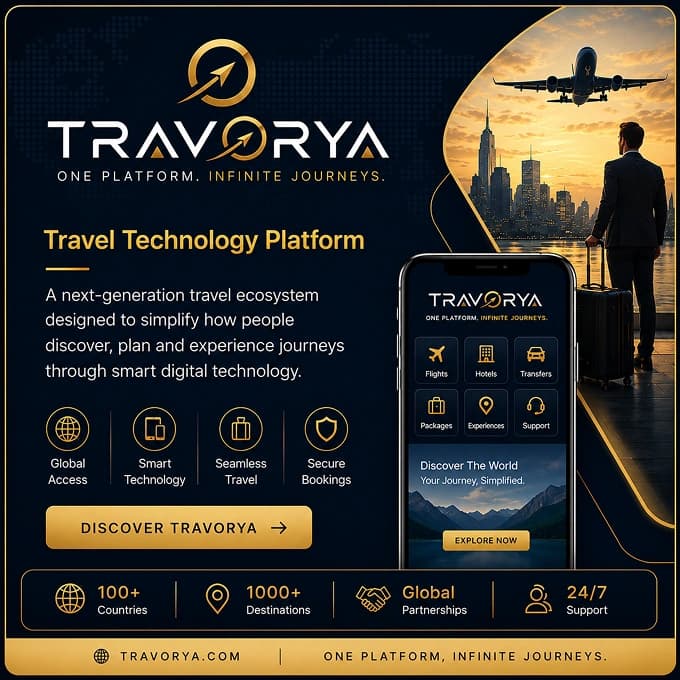 https://travorya.com/ platform interface